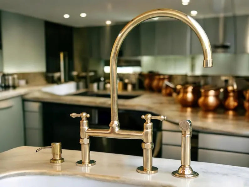 Best Bridge Faucets for Your Kitchen: A Complete Guide – VintageFaucets