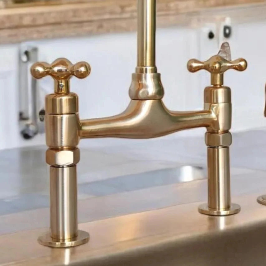 Solid Brass Kitchen Faucet #VFK057