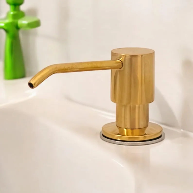 Unlacquered Brass Soap Dispenser #VFK163