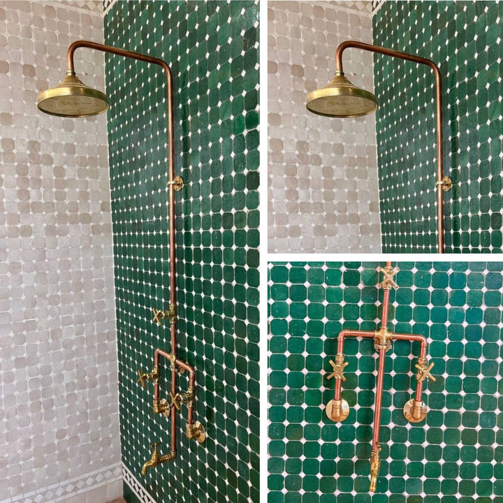 Vintage Copper and Shower System #VFK191