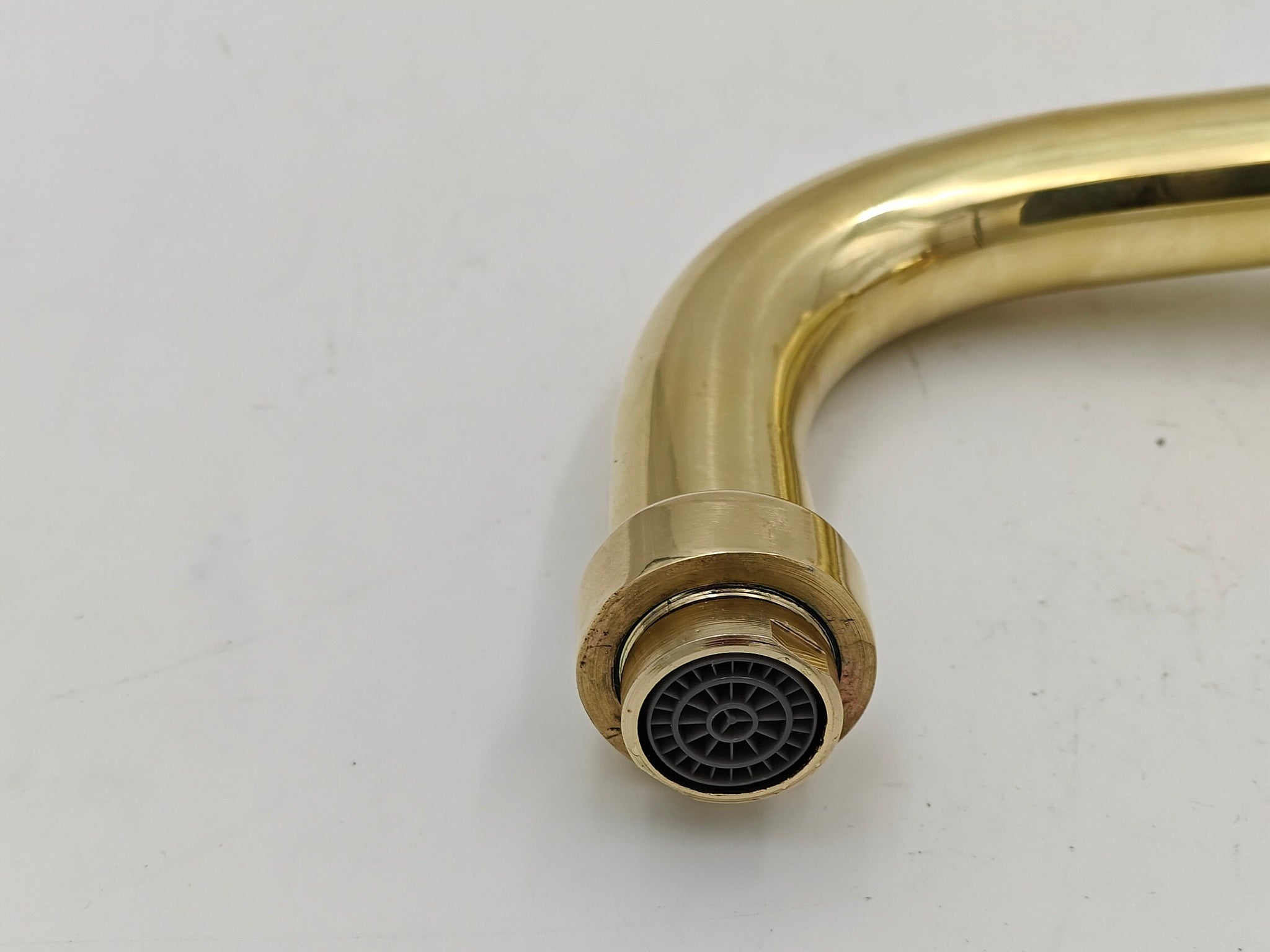 Bathroom Sink Faucet, Unlacquered Wall Mounted Faucet, Solid Brass Tub Filler