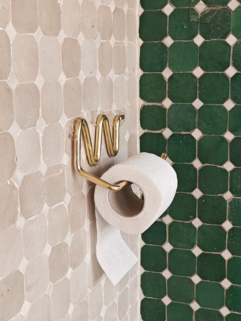 Unlacquered Brass Towel Holder #VFK167 – VintageFaucets